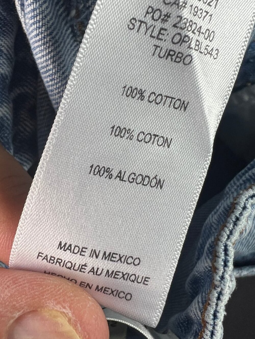 Frame Jeans Women's 27x29* Long Barrel High Rise Light Blue Cotton Denim Tag 25 - Picture 9 of 16